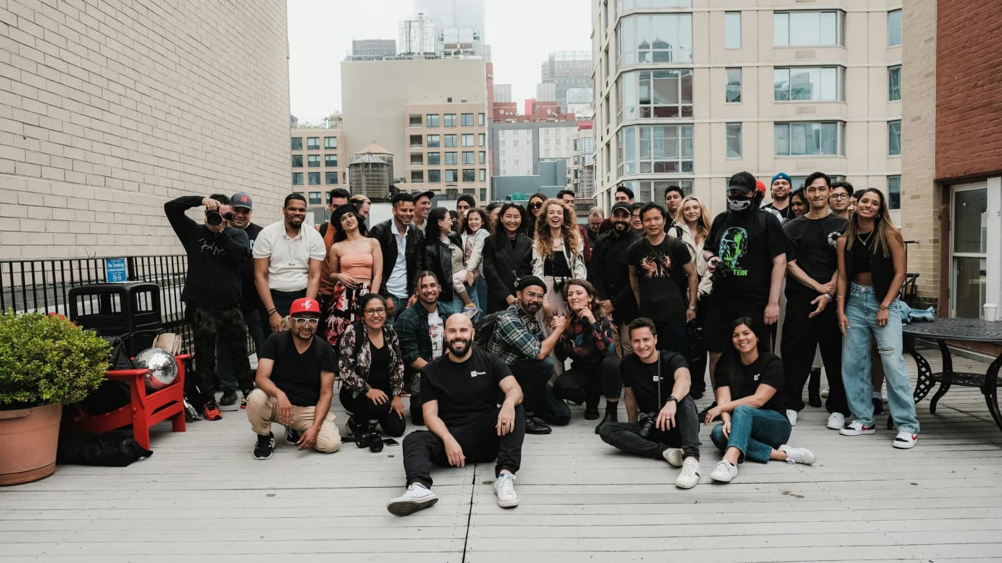 Corporate team planning a work trip