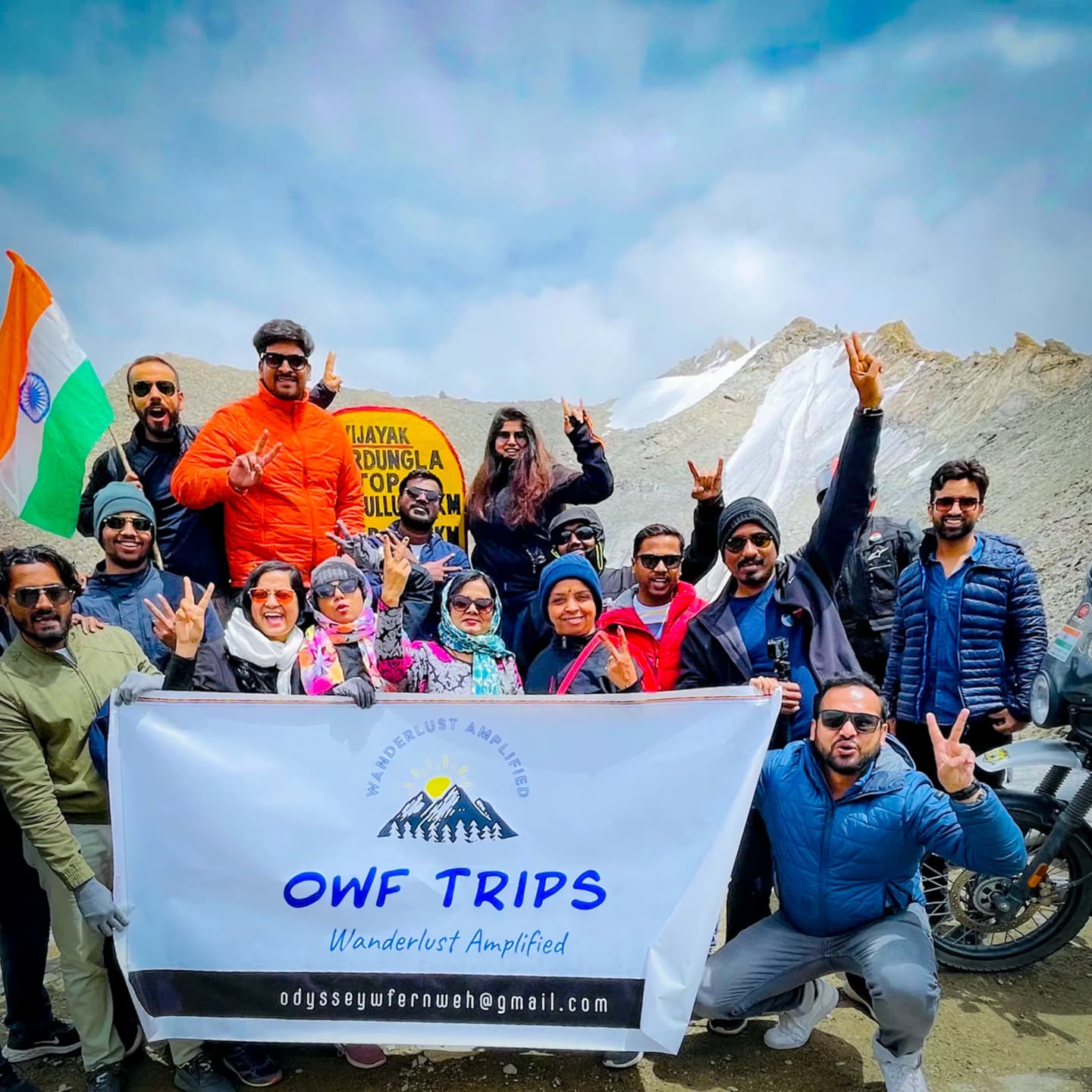 Khardung La trip photo