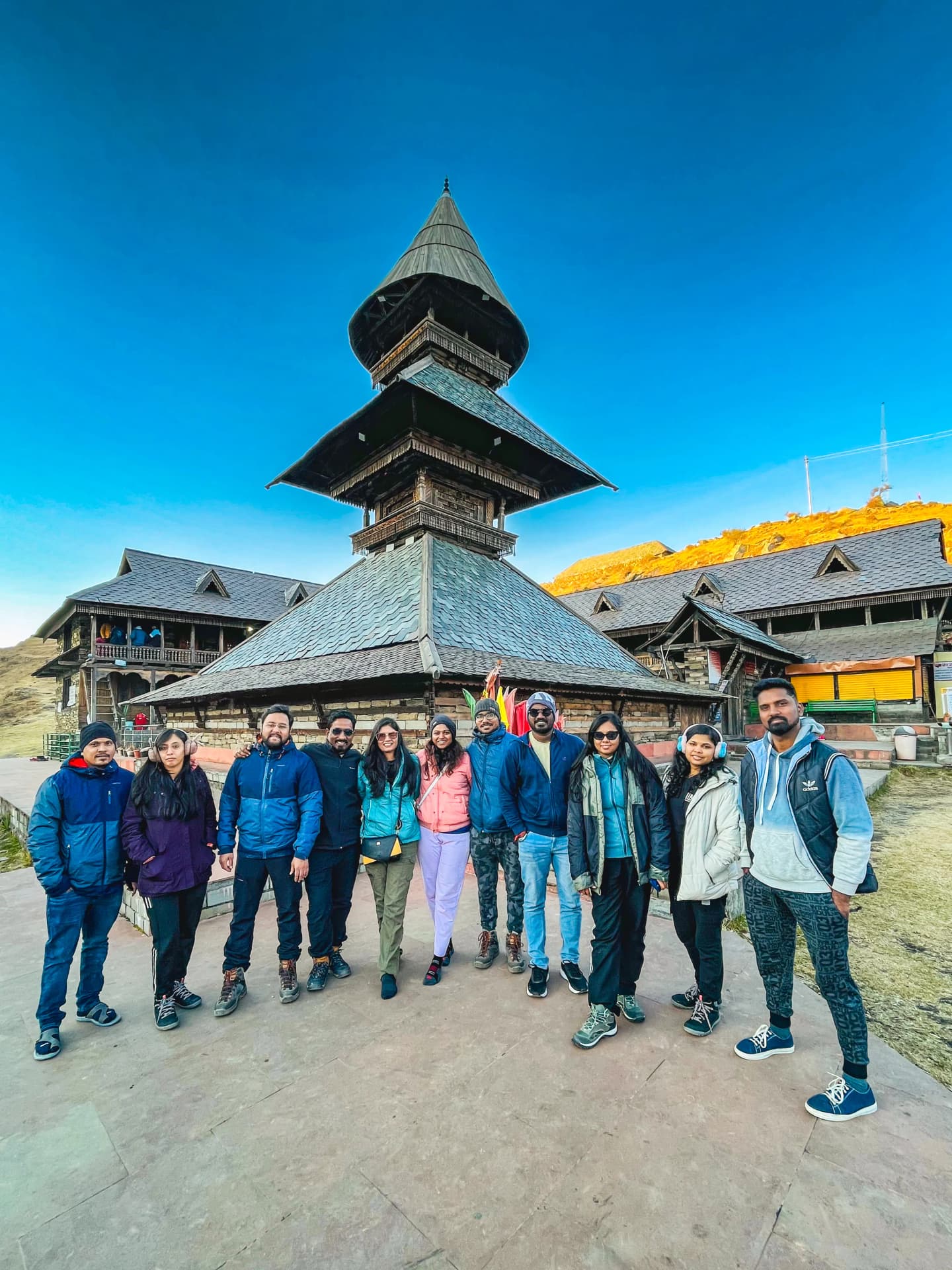 Parashar Temple trip photo