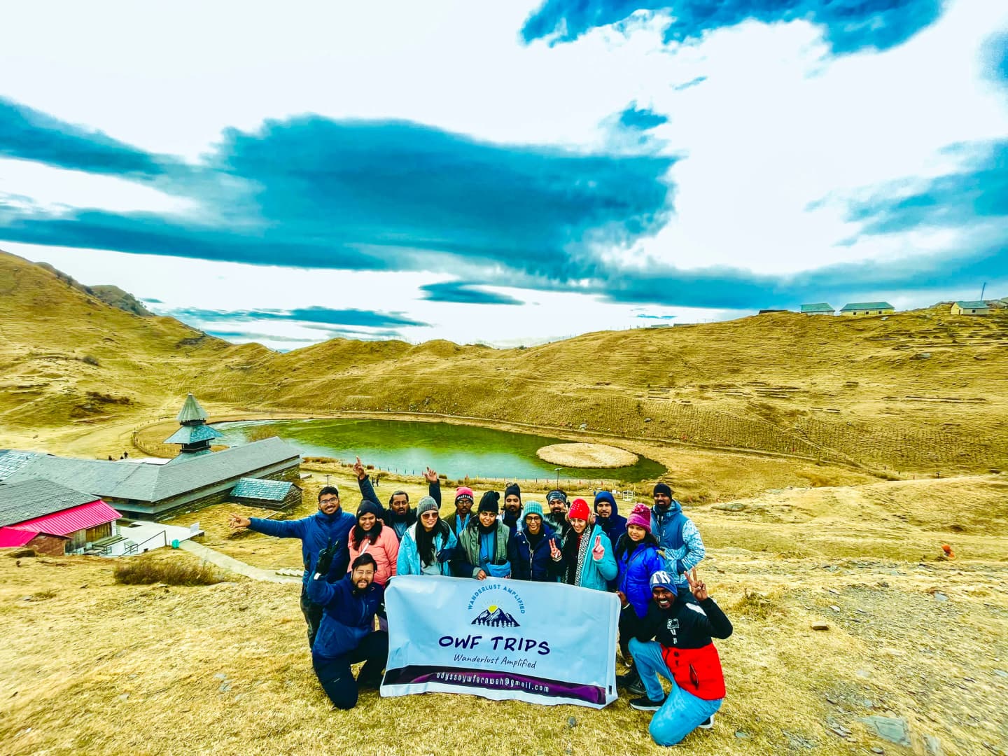 Parashar Lake trip photo