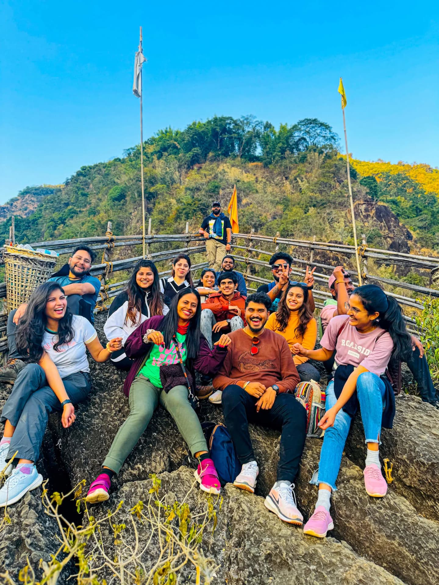Meghalaya Group Tour: Bamboo Trek, Waterfalls & Root Bridges